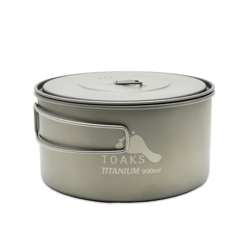 Toaks 900ml Wide D130 Pot w/ Lid