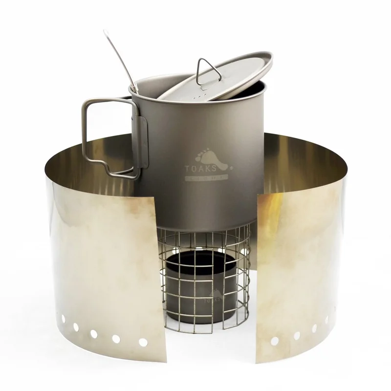 Toaks Cook Set with 650ml Pot and Alcohol Stove