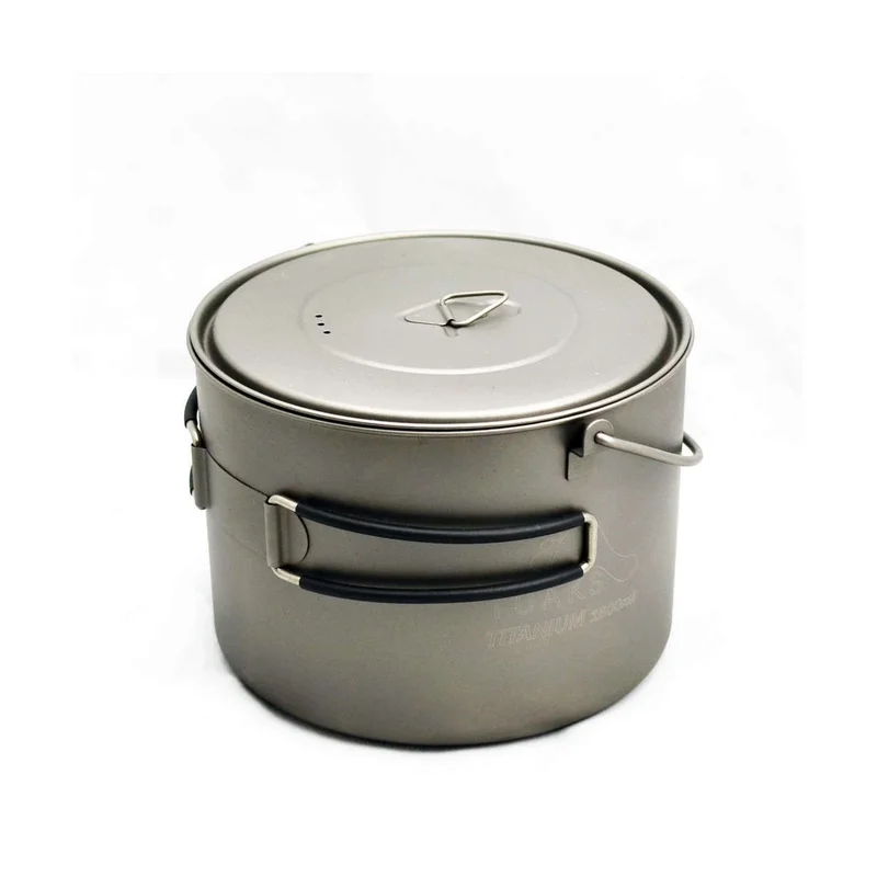 Toaks Ultralight Titanium Pot 1600 ml Bail Handle