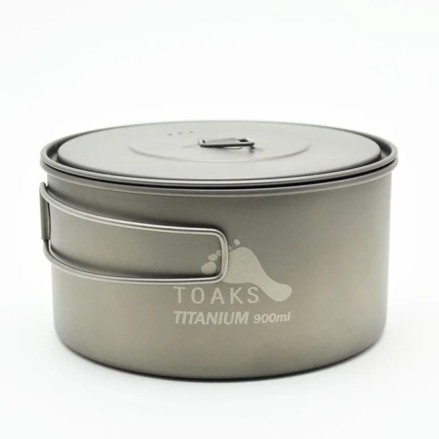 Toaks Ultralight Titanium Pot 900 ml D130