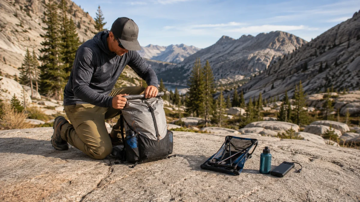 How to Reduce Backpacking Pack Weight Without Getting Cold