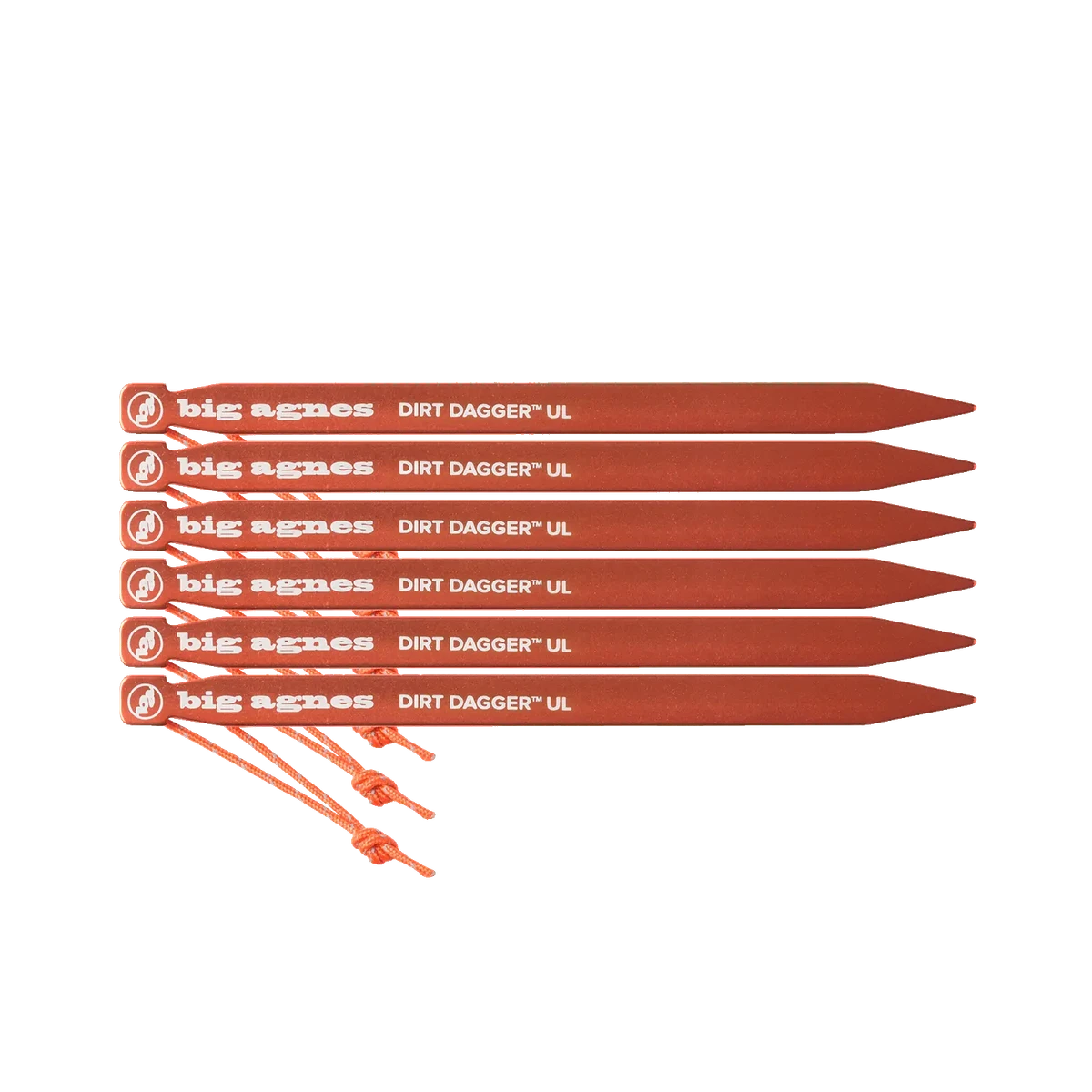 Big Agnes Dirt Dagger UL Tent Stakes – Pack of 6