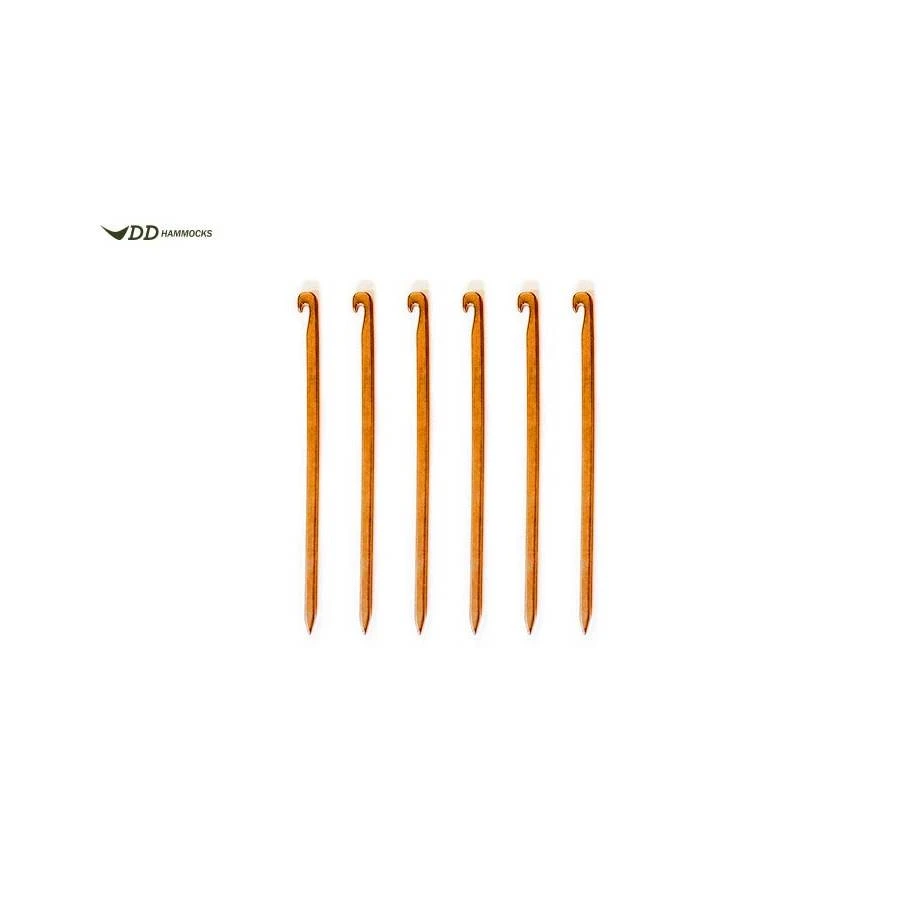DD Hammocks SuperLight Pegs (6-pack)