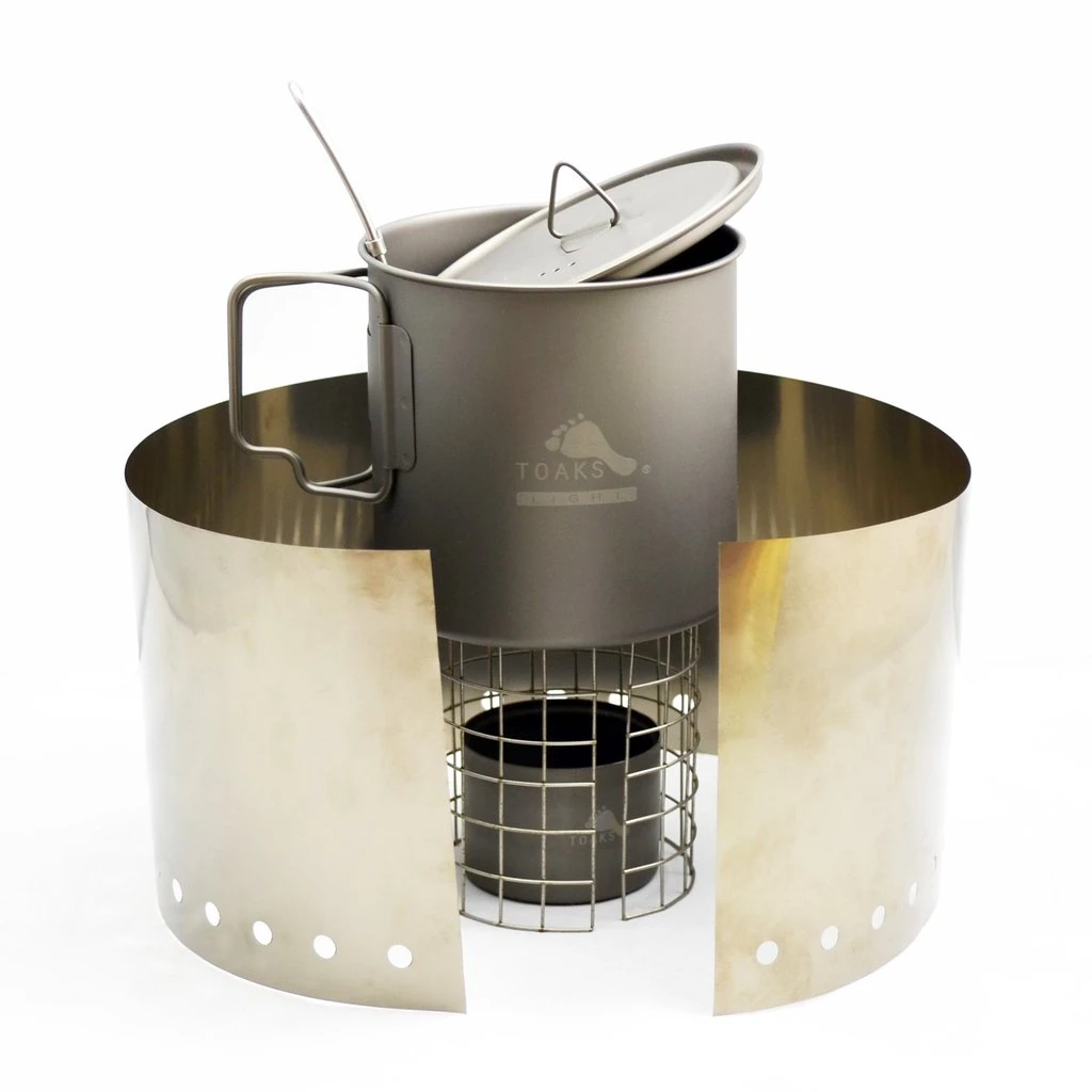 Toaks Cook Set with 650ml Pot and Alcohol Stove