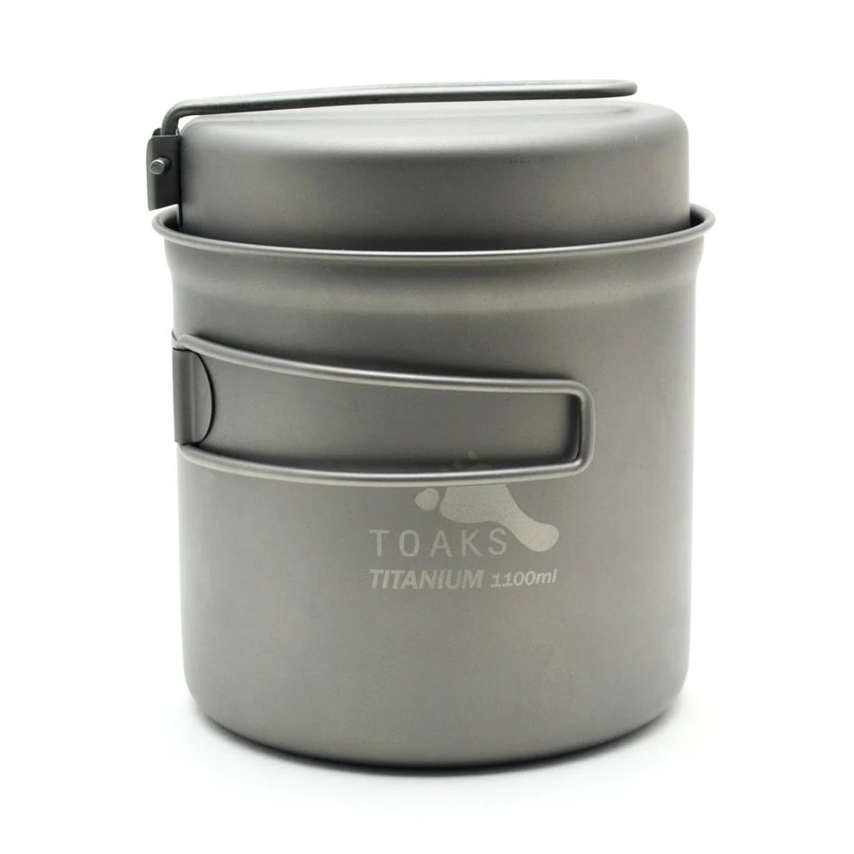 Toaks Titanium Pot 1100ml with Pan