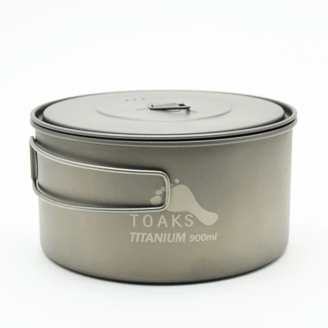 Toaks Ultralight Titanium Pot 900 ml D130